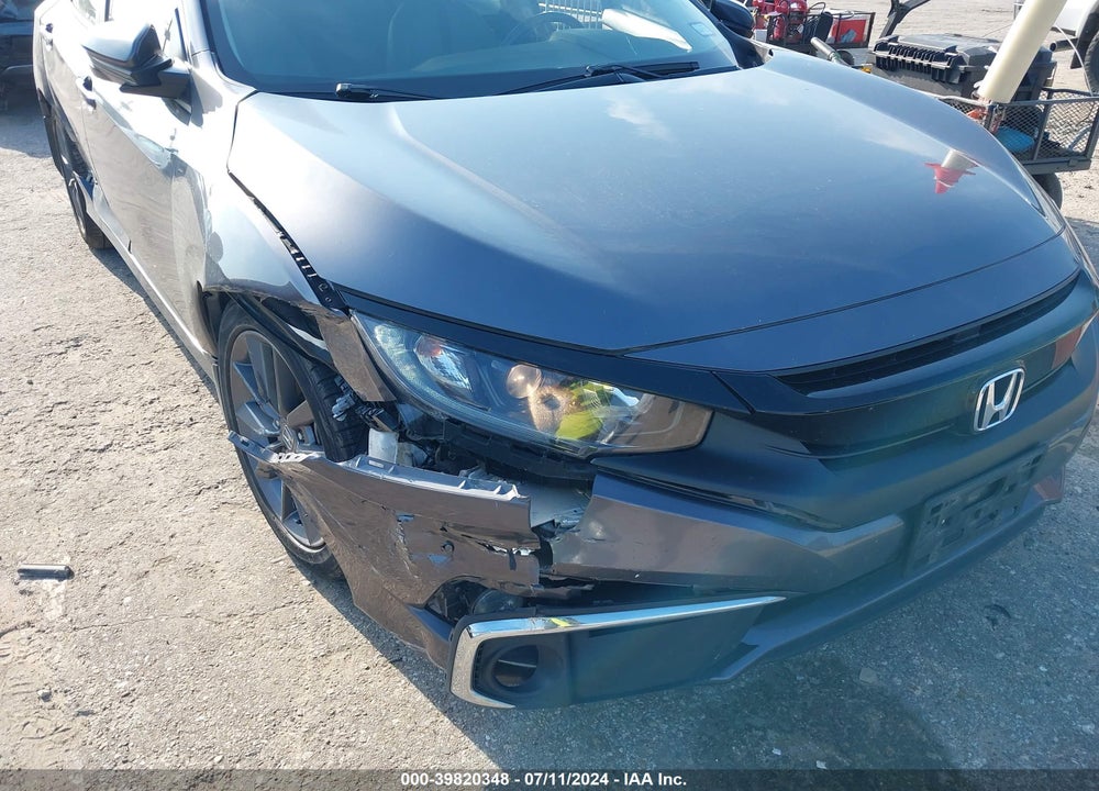 2019 HONDA CIVIC EX-L VIN: JHMFC1F79KX002043