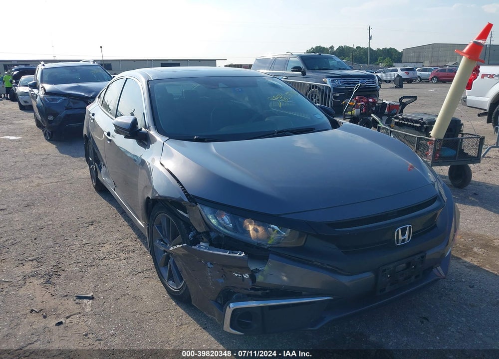 2019 HONDA CIVIC EX-L VIN: JHMFC1F79KX002043