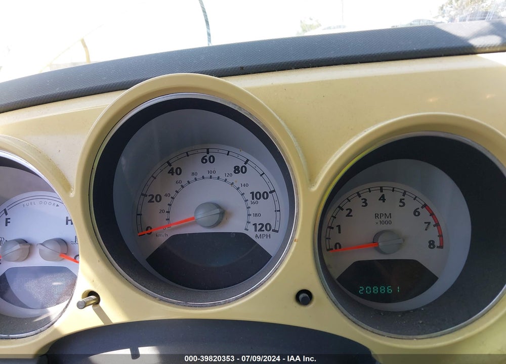 2007 CHRYSLER PT CRUISER TOURING VIN: 3A4FY58B27T616988