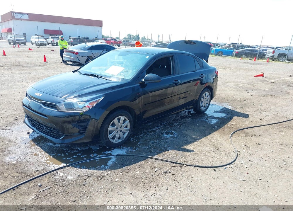 2022 KIA RIO LX VIN: 3KPA24ADXNE491831