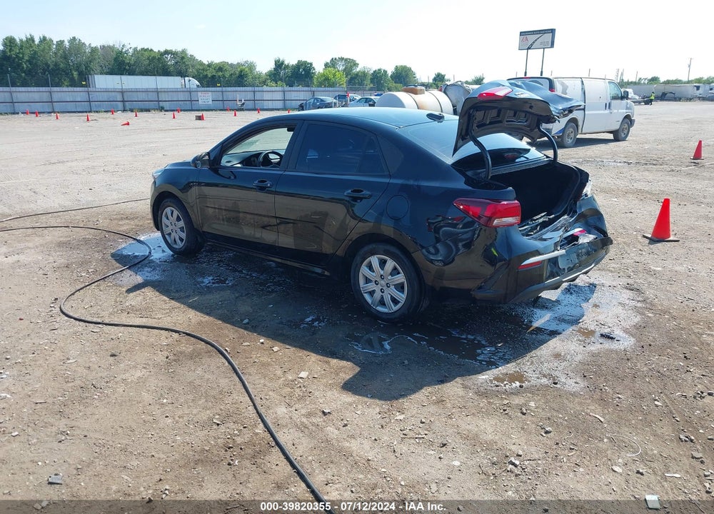 2022 KIA RIO LX VIN: 3KPA24ADXNE491831