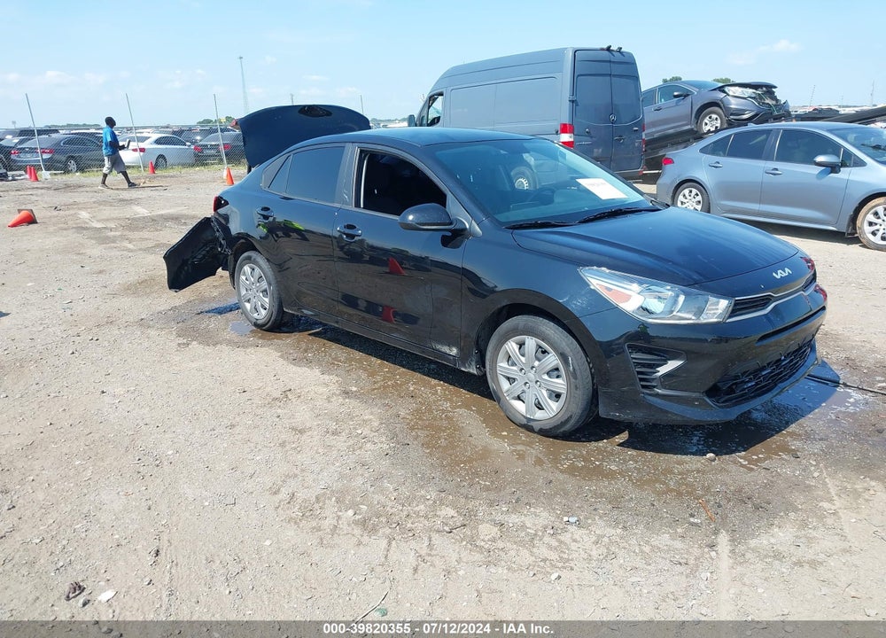 2022 KIA RIO LX VIN: 3KPA24ADXNE491831