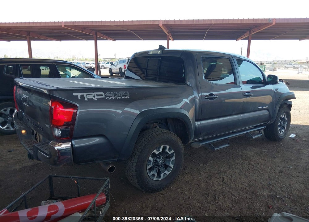 2018 TOYOTA TACOMA TRD OFF ROAD VIN: 5TFCZ5AN0JX130203