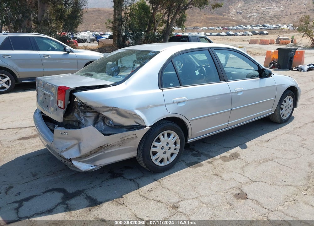 2005 HONDA CIVIC LX VIN: 2HGES16695H624577