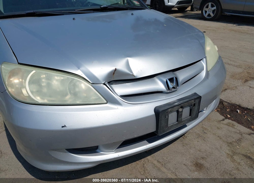 2005 HONDA CIVIC LX VIN: 2HGES16695H624577