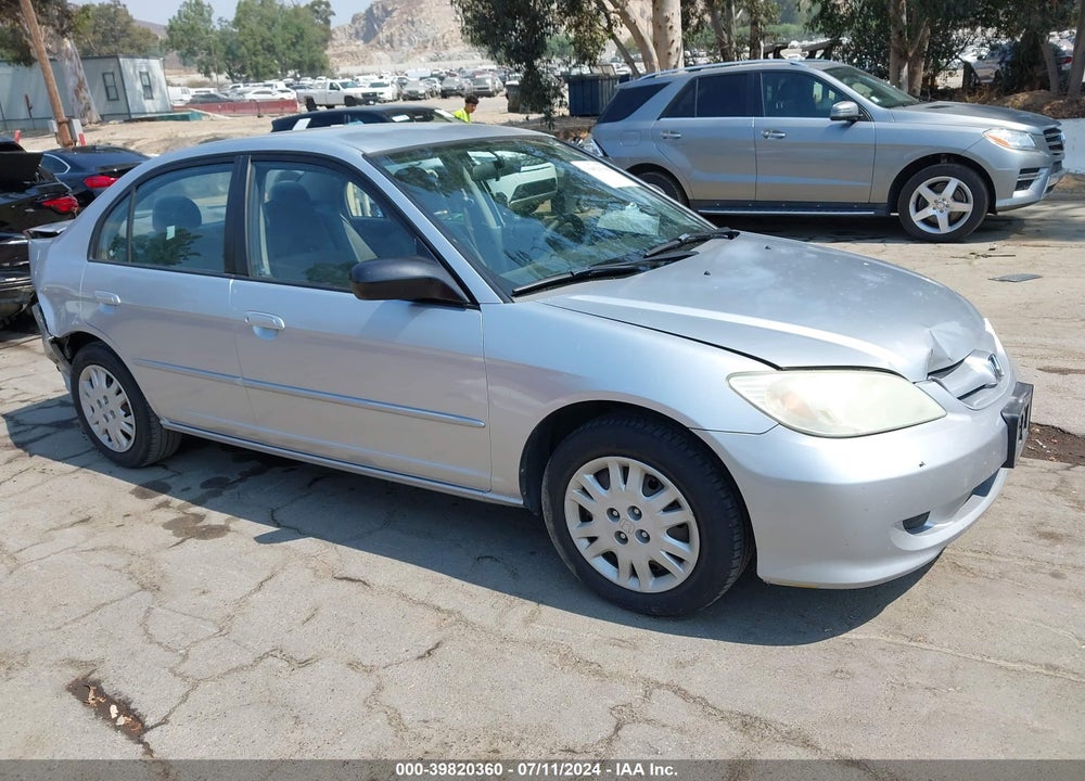 2005 HONDA CIVIC LX VIN: 2HGES16695H624577
