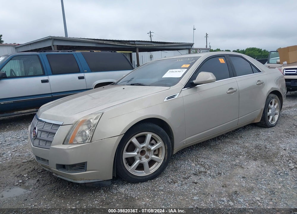 2008 CADILLAC CTS STANDARD VIN: 1G6DR57V380206014