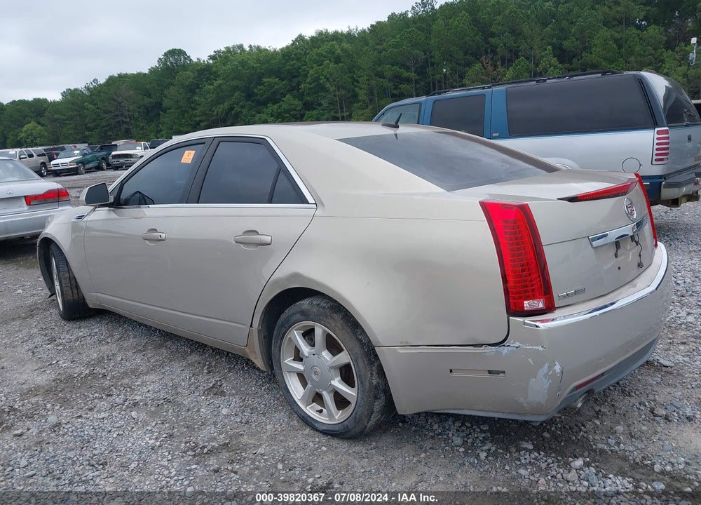 2008 CADILLAC CTS STANDARD VIN: 1G6DR57V380206014