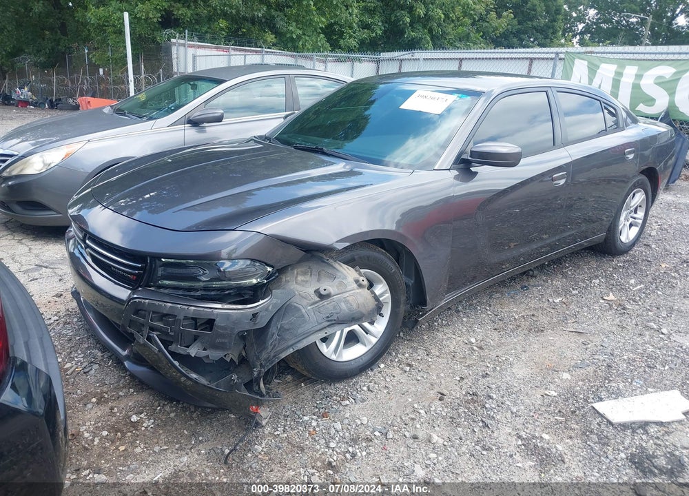 2016 DODGE CHARGER SE VIN: 2C3CDXBG4GH103291