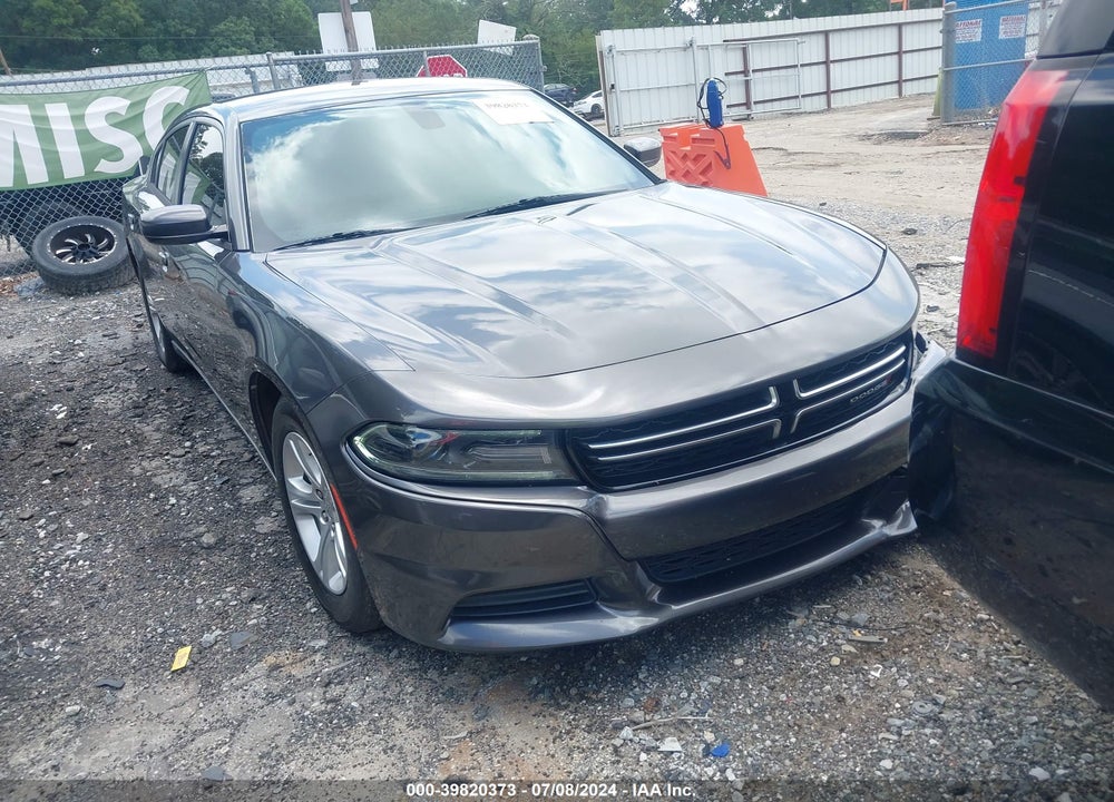 2016 DODGE CHARGER SE VIN: 2C3CDXBG4GH103291