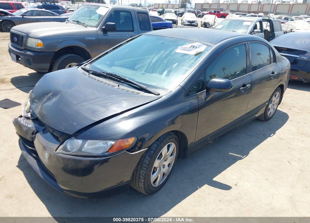 2008 HONDA CIVIC LX VIN: 2HGFA16558H349079