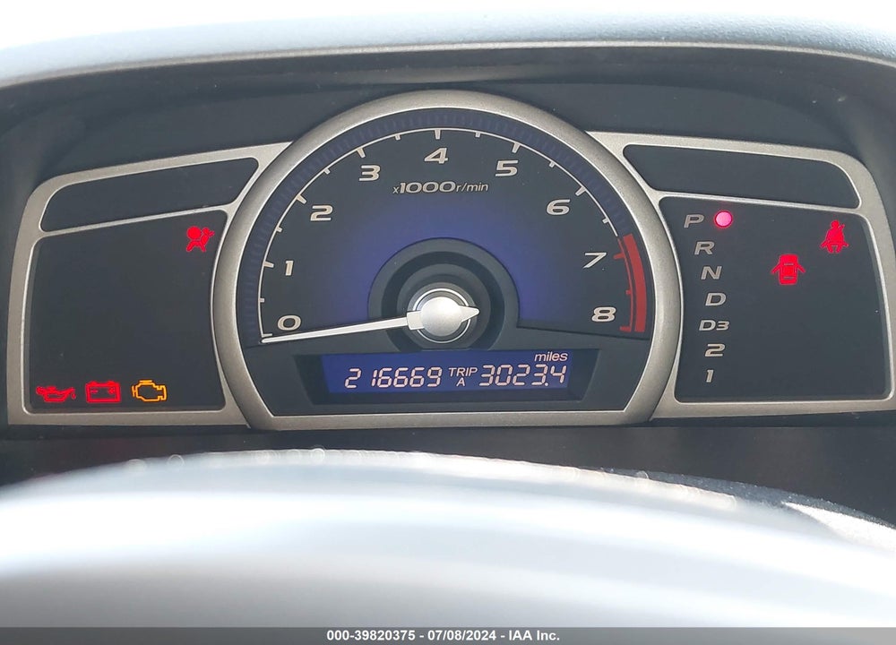 2008 HONDA CIVIC LX VIN: 2HGFA16558H349079