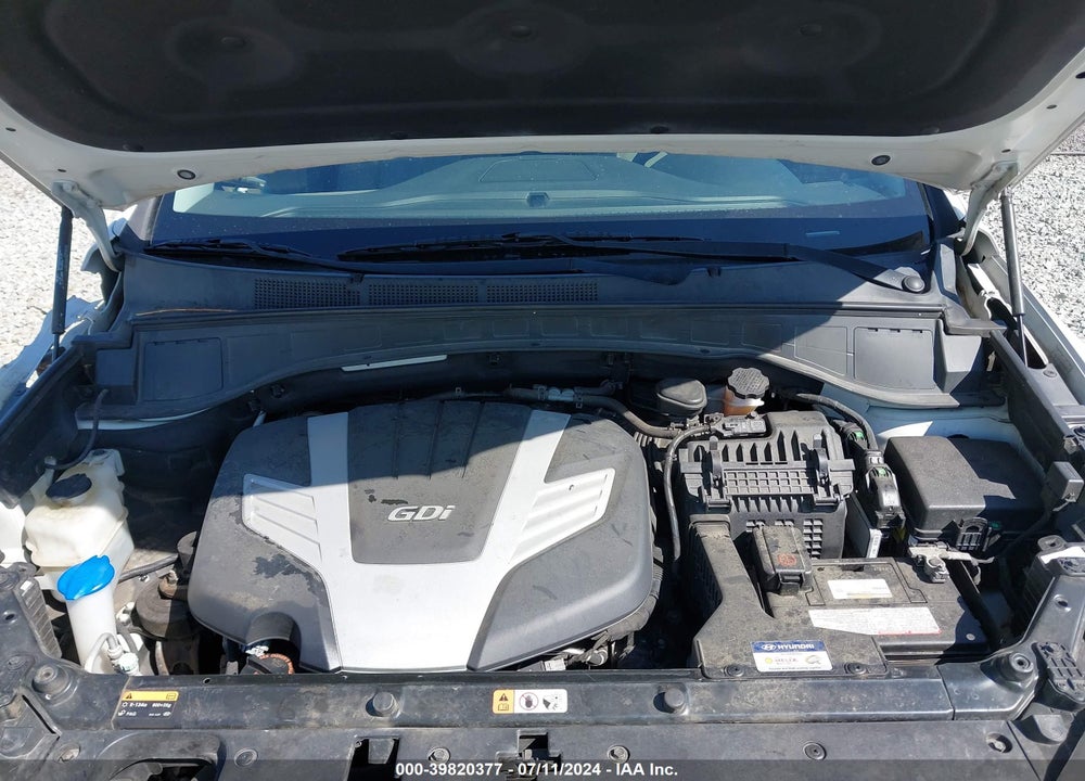 2013 HYUNDAI SANTA FE GLS VIN: KM8SNDHF7DU028088