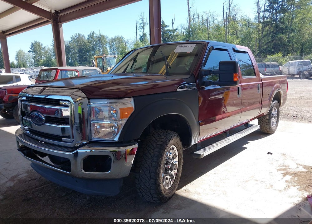 2012 FORD F-250 XLT VIN: 1FT7W2B66CEB90274