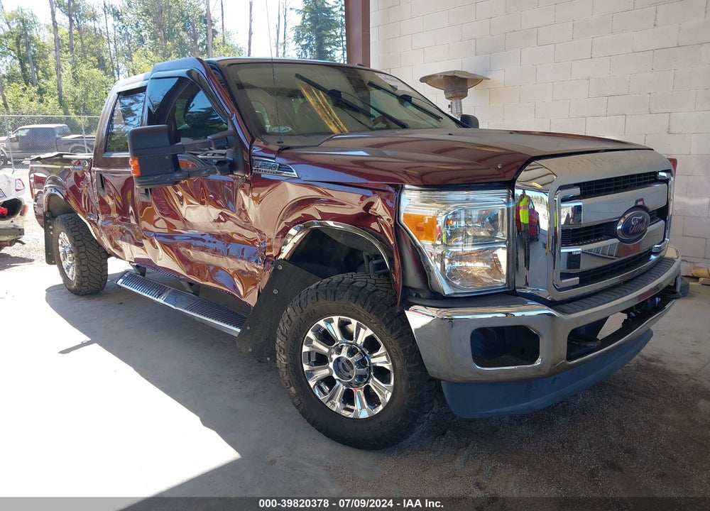 2012 FORD F-250 XLT VIN: 1FT7W2B66CEB90274