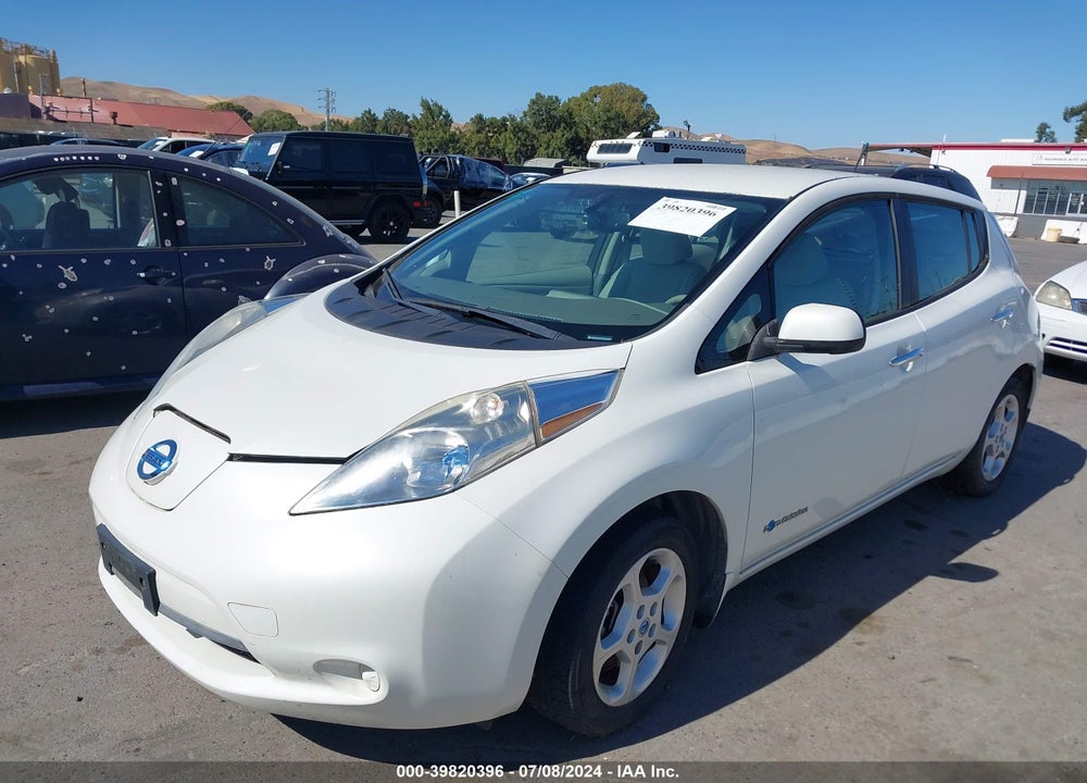 2013 NISSAN LEAF SV VIN: 1N4AZ0CP1DC405474
