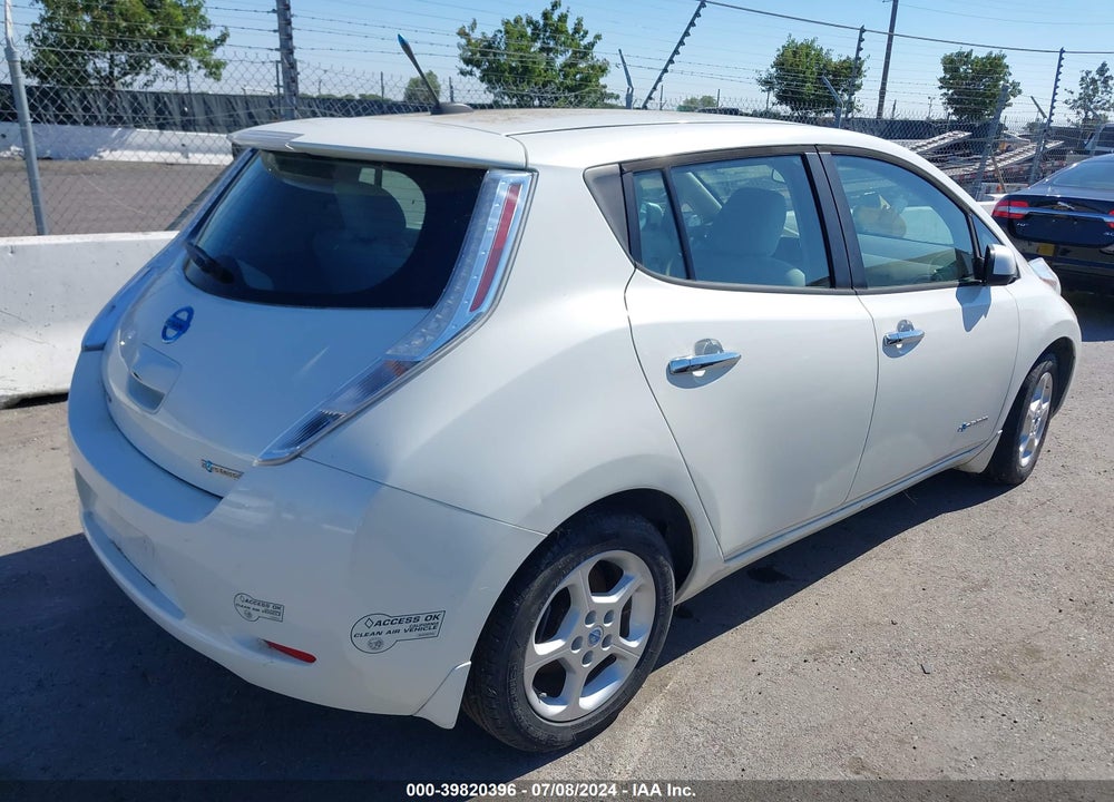 2013 NISSAN LEAF SV VIN: 1N4AZ0CP1DC405474