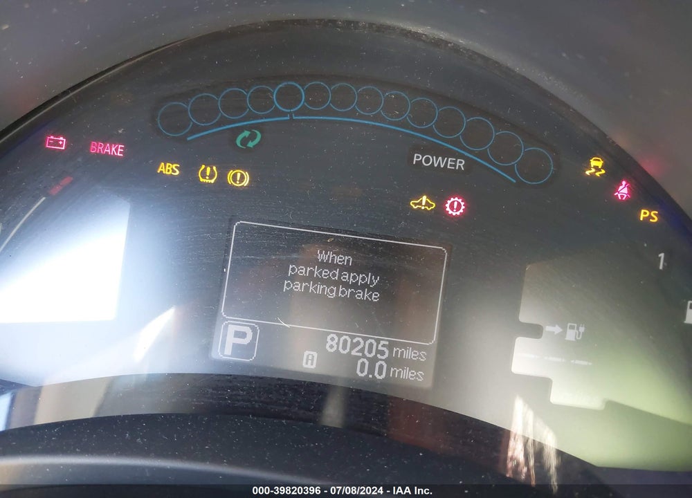 2013 NISSAN LEAF SV VIN: 1N4AZ0CP1DC405474