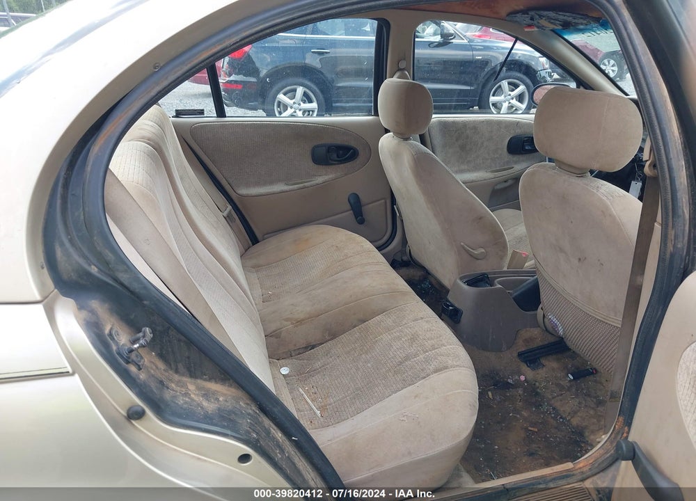 1999 SATURN SL2 VIN: 1G8ZK5278XZ191160
