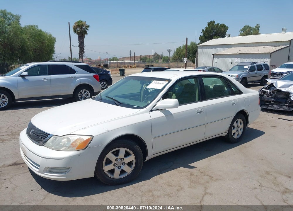 2001 TOYOTA AVALON XL VIN: 4T1BF28B11U128634