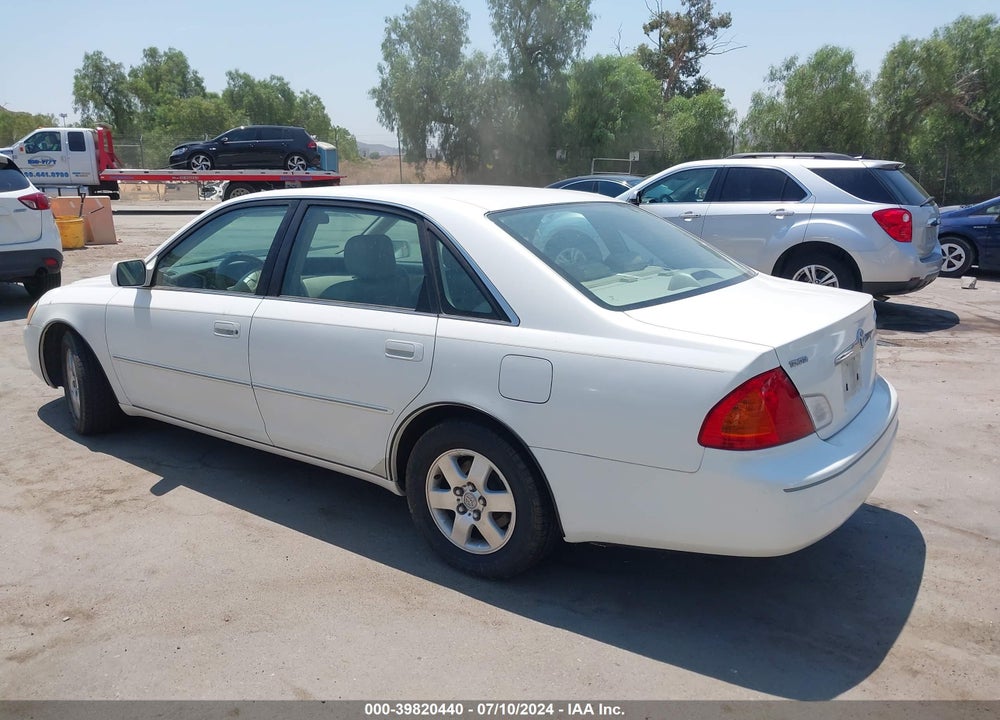 2001 TOYOTA AVALON XL VIN: 4T1BF28B11U128634