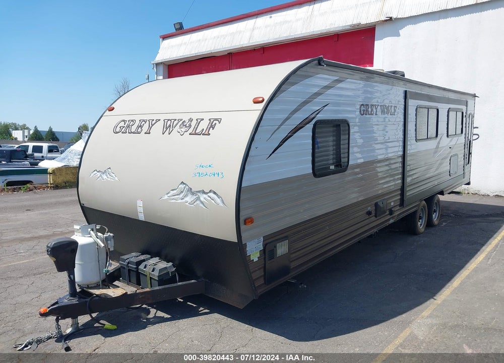 2015 FOREST RIVER GREY WOLF VIN: 4X4TCKB25FT181970