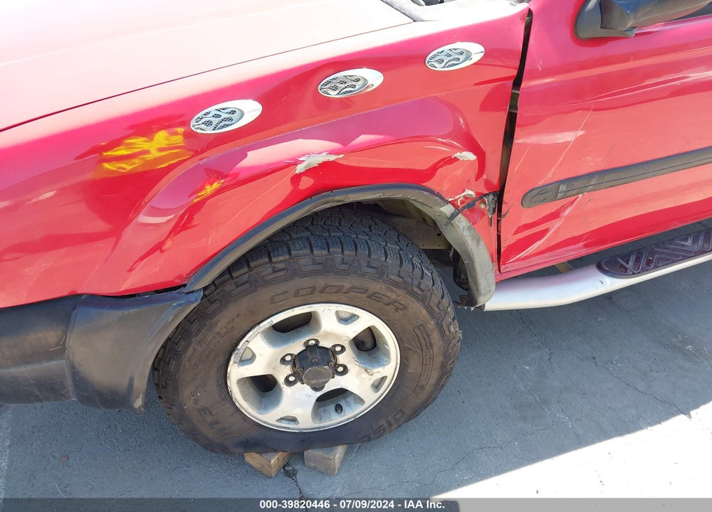 2000 NISSAN XTERRA SE/XE VIN: 5N1ED28Y3YC567034