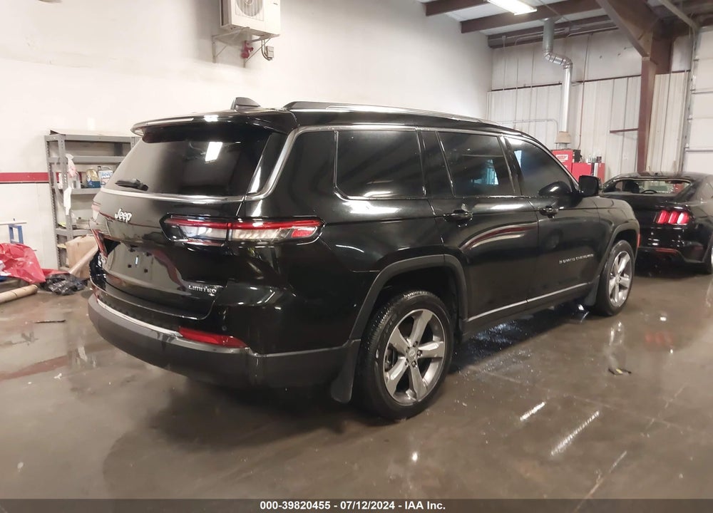 2021 CHEROKEE JEEP GRAND  L LIMITED 4X4 VIN: 1C4RJKBG3M8197702