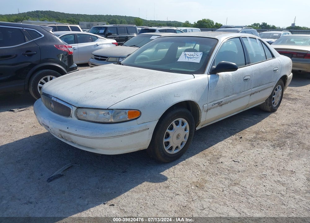 1999 BUICK CENTURY CUSTOM VIN: 2G4WS52M2X1612891