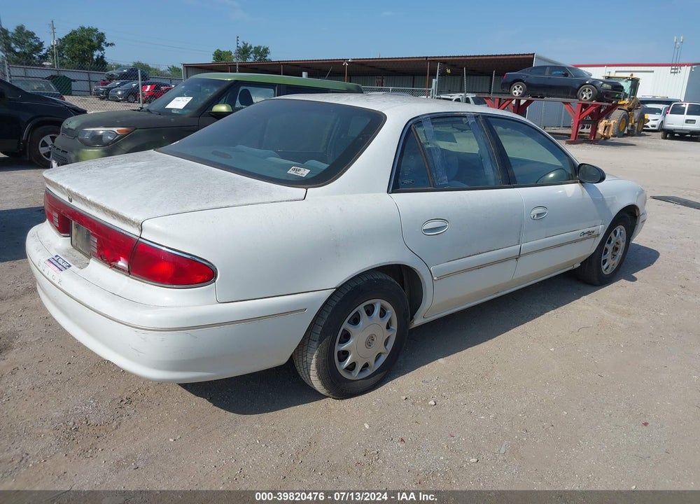 1999 BUICK CENTURY CUSTOM VIN: 2G4WS52M2X1612891