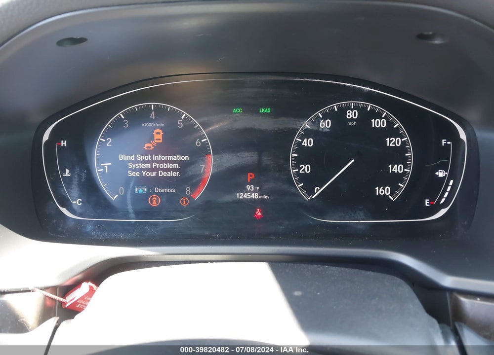 2018 HONDA ACCORD EX VIN: 1HGCV1F49JA015995