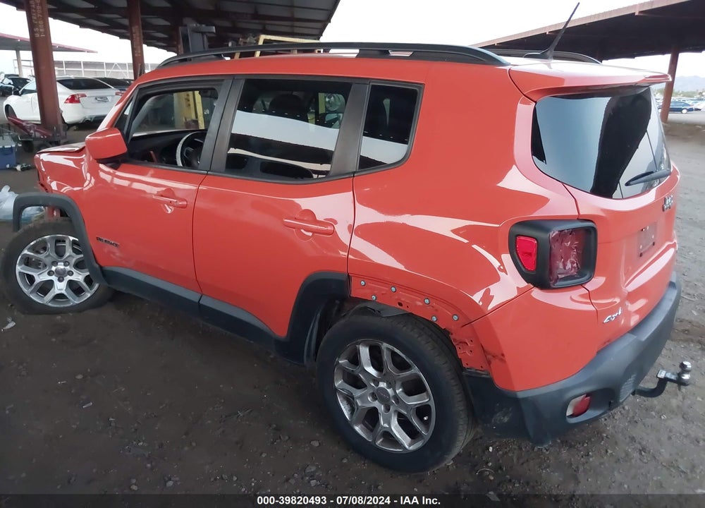 2015 JEEP RENEGADE LATITUDE VIN: ZACCJBBT3FPB81370