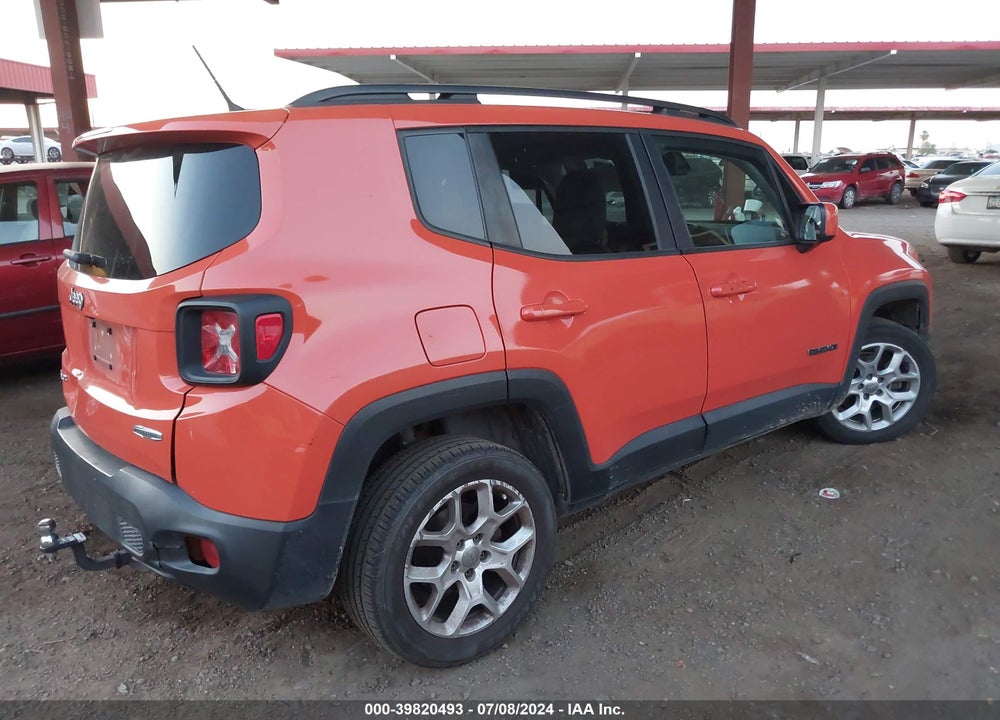 2015 JEEP RENEGADE LATITUDE VIN: ZACCJBBT3FPB81370