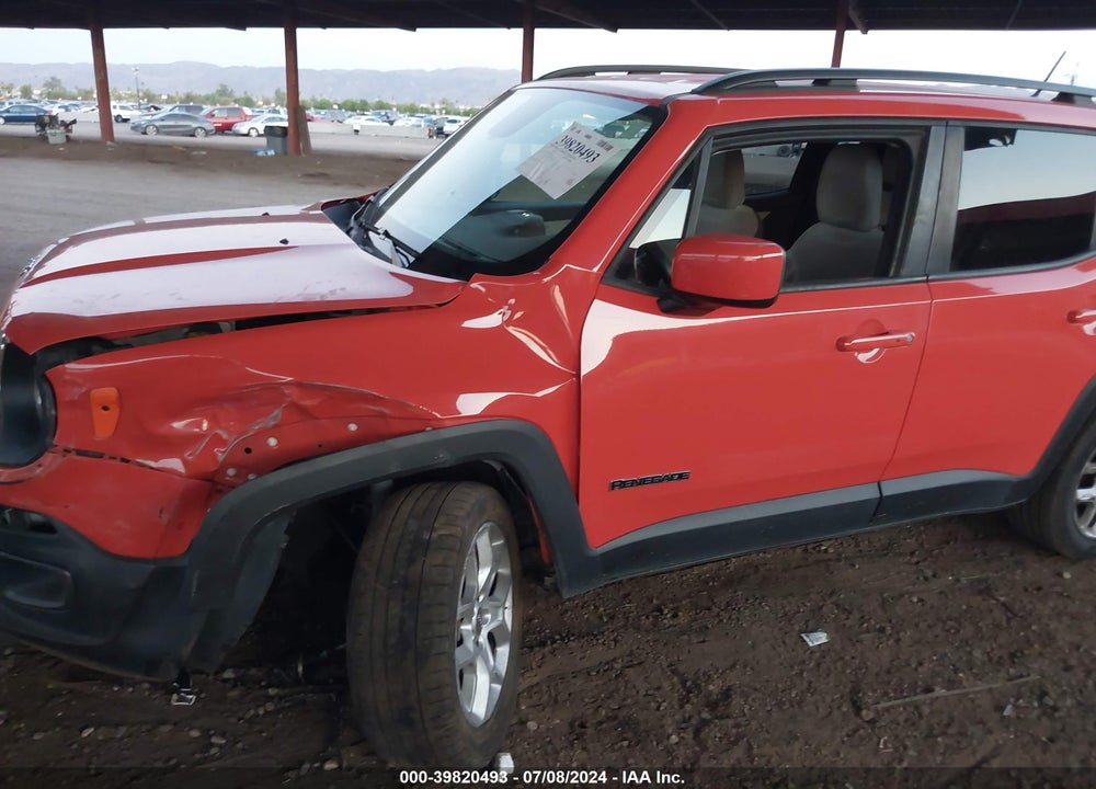 2015 JEEP RENEGADE LATITUDE VIN: ZACCJBBT3FPB81370