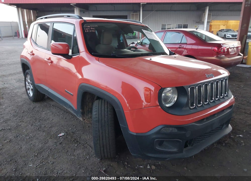 2015 JEEP RENEGADE LATITUDE VIN: ZACCJBBT3FPB81370