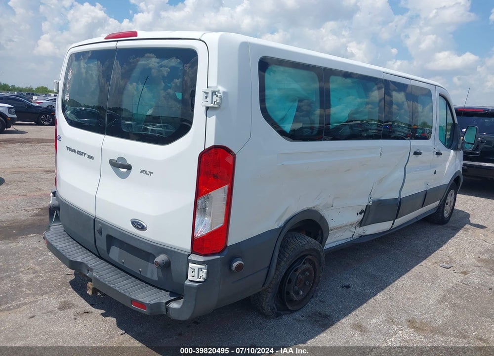 2016 FORD TRANSIT-350 XLT VIN: 1FBZX2ZM0GKA74400