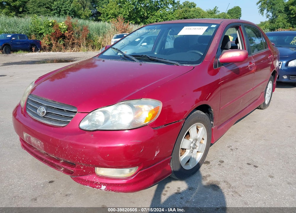 2003 TOYOTA COROLLA S VIN: 2T1BR32EX3C132380