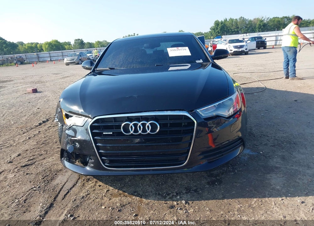 2013 AUDI A6 2.0T PREMIUM VIN: WAUGFAFC6DN074310