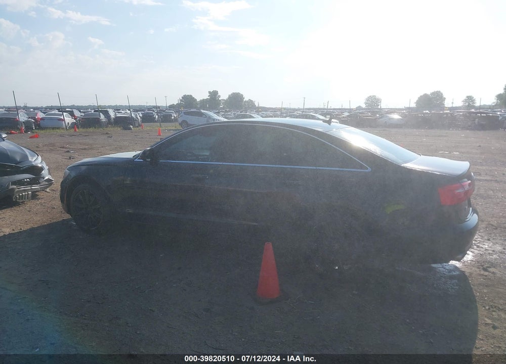 2013 AUDI A6 2.0T PREMIUM VIN: WAUGFAFC6DN074310