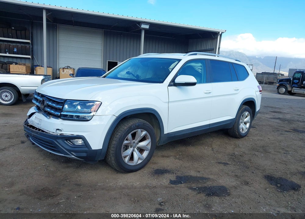 2018 VOLKSWAGEN ATLAS 3.6L V6 SE VIN: 1V2CR2CA3JC541755
