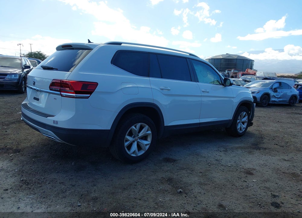 2018 VOLKSWAGEN ATLAS 3.6L V6 SE VIN: 1V2CR2CA3JC541755