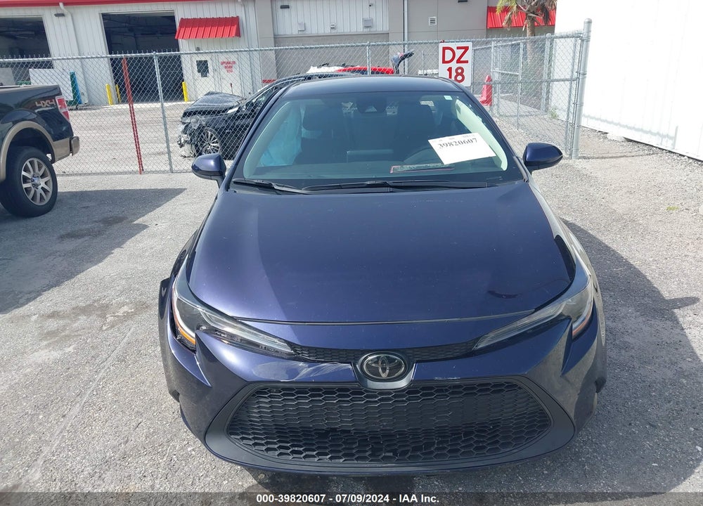 2022 TOYOTA COROLLA LE VIN: 5YFEPMAE8NP370659
