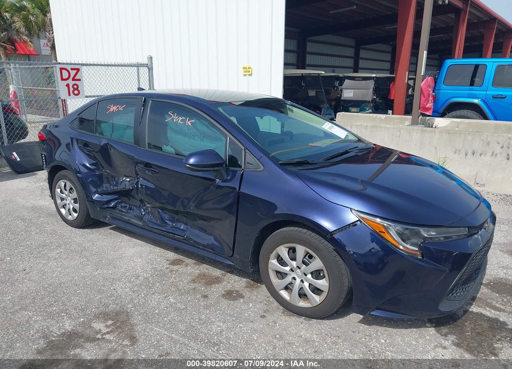 2022 TOYOTA COROLLA LE VIN: 5YFEPMAE8NP370659