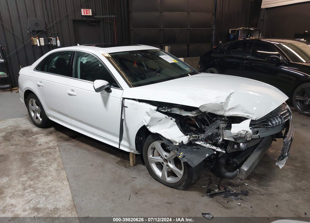 2019 AUDI A4 45 PREMIUM VIN: WAUDNAF40KA027146