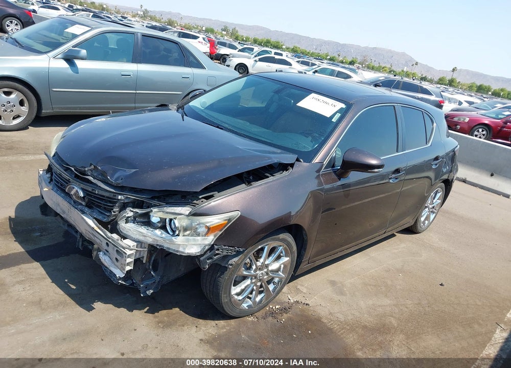 2011 LEXUS CT 200H PREMIUM VIN: JTHKD5BH7B2029143
