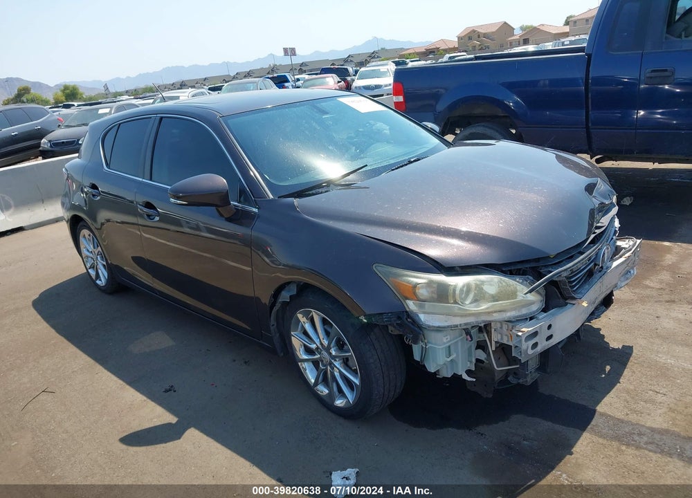 2011 LEXUS CT 200H PREMIUM VIN: JTHKD5BH7B2029143