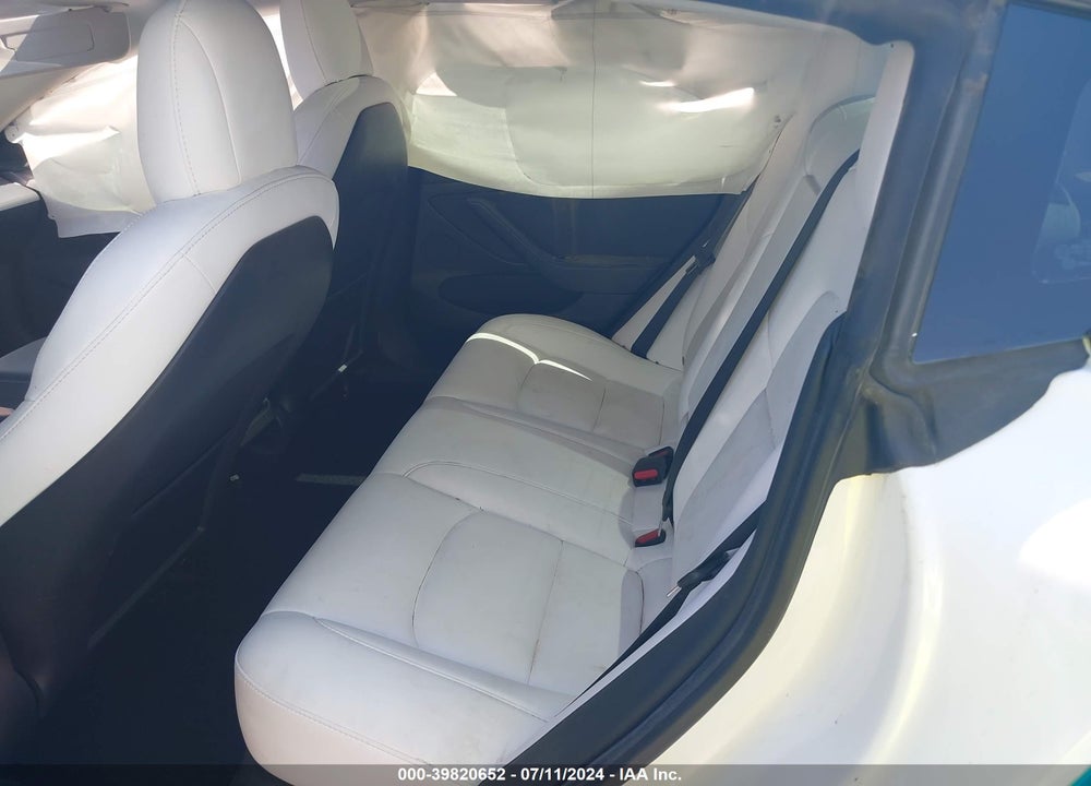 2021 TESLA MODEL 3 LONG RANGE DUAL MOTOR ALL-WHEEL DRIVE VIN: 5YJ3E1EB3MF078181