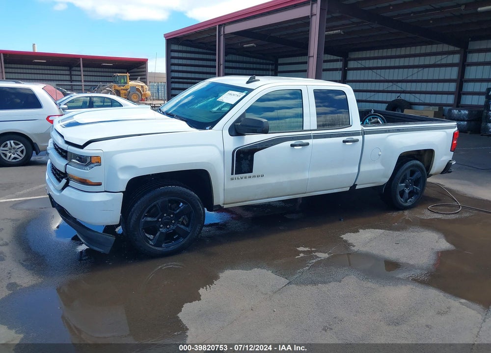 2018 CHEVROLET SILVERADO 1500 CUSTOM VIN: 1GCRCPEH2JZ310346