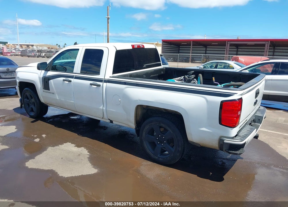 2018 CHEVROLET SILVERADO 1500 CUSTOM VIN: 1GCRCPEH2JZ310346