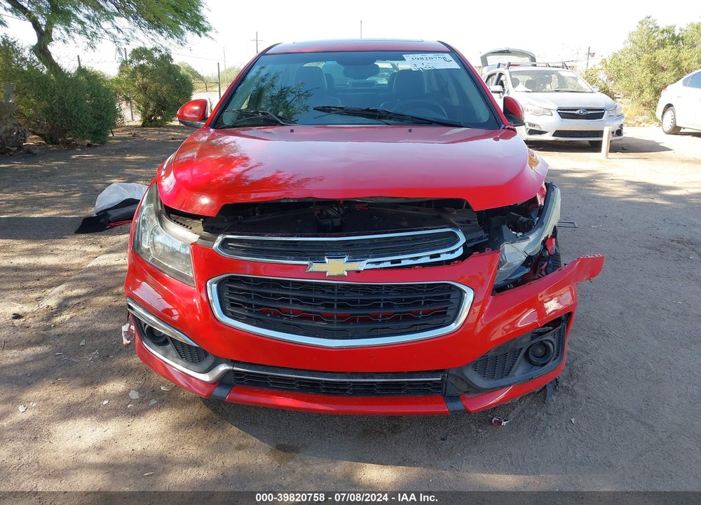 2015 CHEVROLET CRUZE LTZ VIN: 1G1PG5SB0F7296460